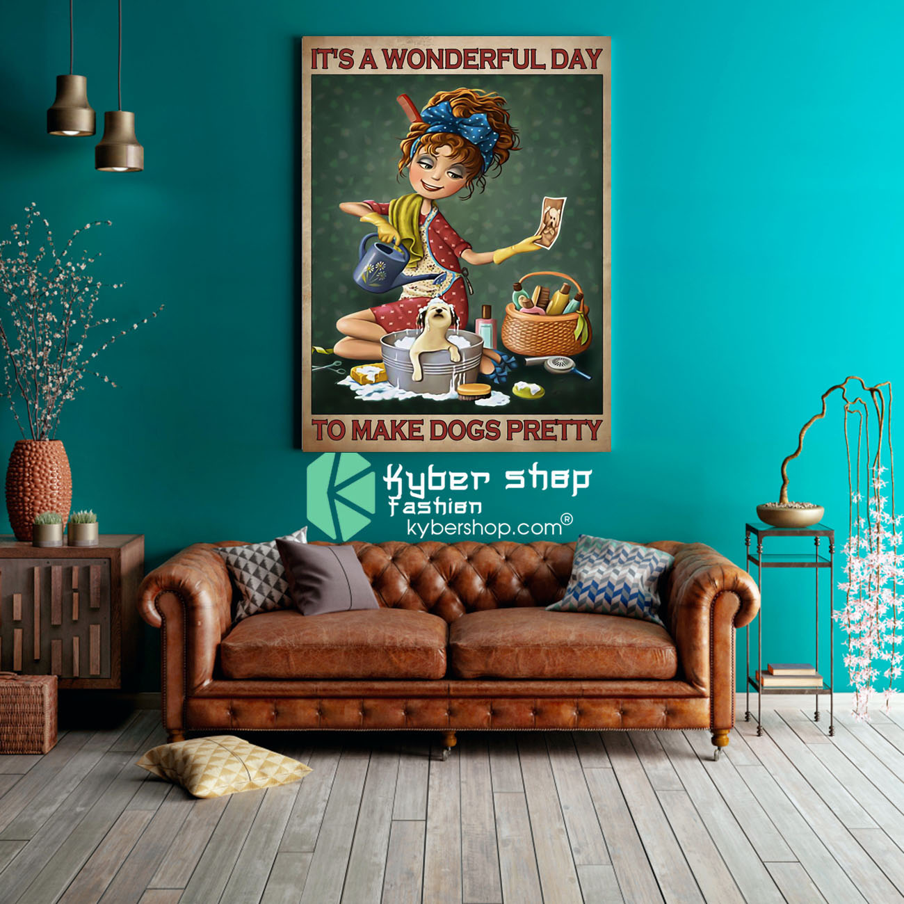 Its a wonderul day to make dogs pretty poster 3