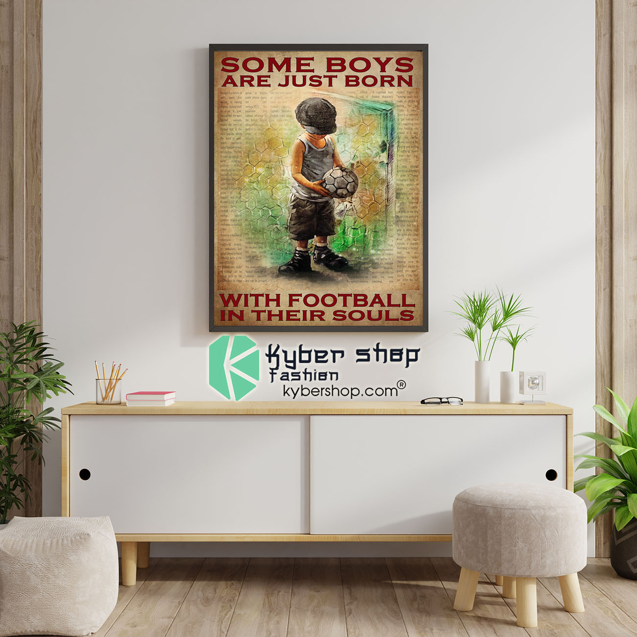 Some boys are just born with football in their souls poster 3 Some boys are just born with football in their souls poster 1