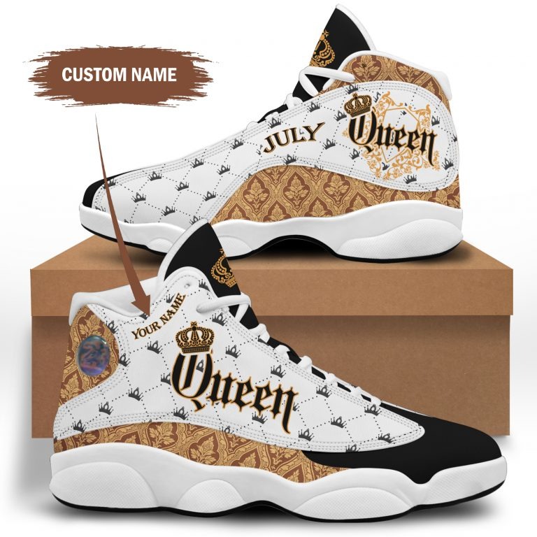 July queen custom name air jordan sneaker
