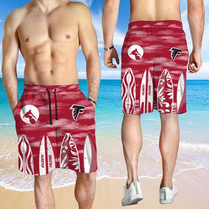 Atlanta Falcons Hawaiian shirt And Beach SHORT 3 Atlanta Falcons HAWAIIAN And Beach SHORT3