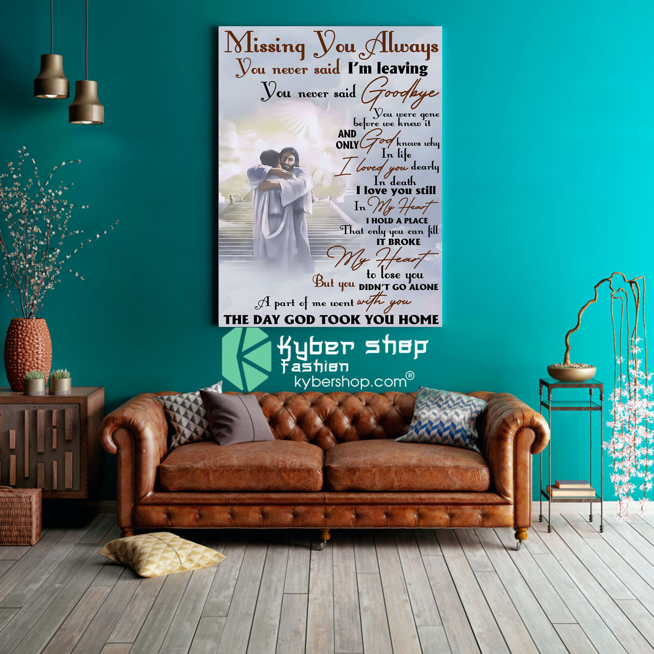 Missing you always you never said im leaving poster 3