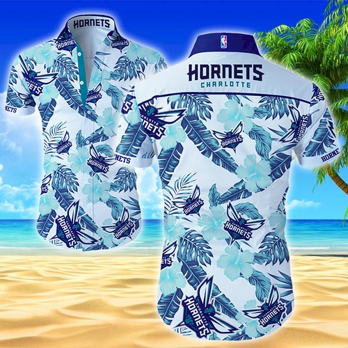 Nba Charlotte Hornets Hawaiian shirt