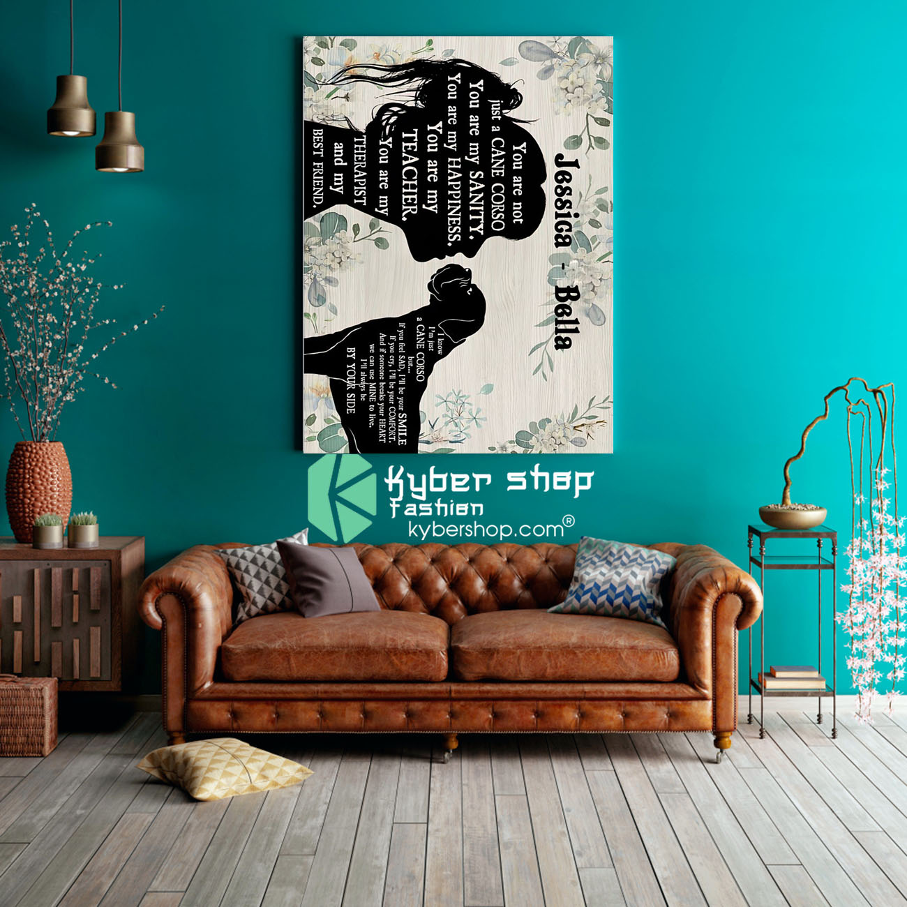 You are not just a cane corso you are my sanity custom personalized name poster 3