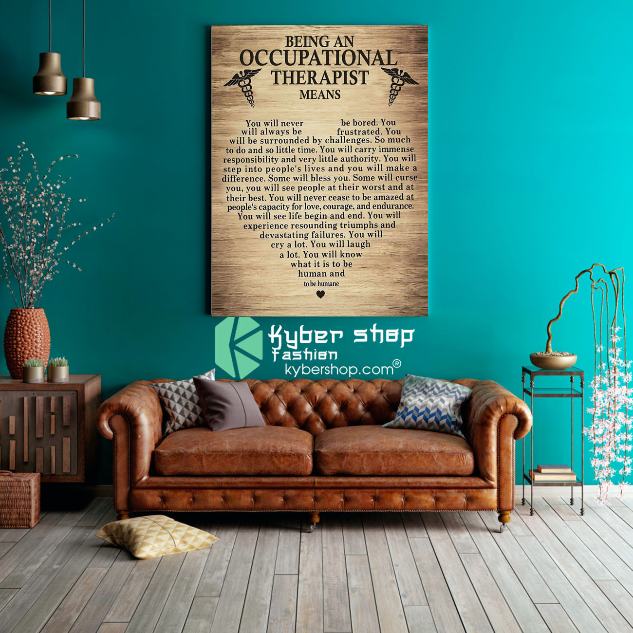 Being an occupational therepist means poster 3