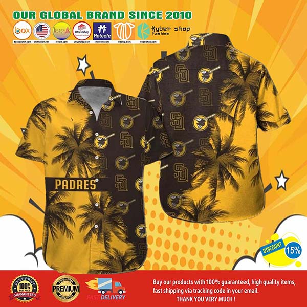 SAN DIEGO PADRES HAWAIIAN SHIRT AND SHORTS 3 SAN DIEGO PADRES HAWAIIAN SHIRT AND SHORTS 341MLB L1MTH4117 7