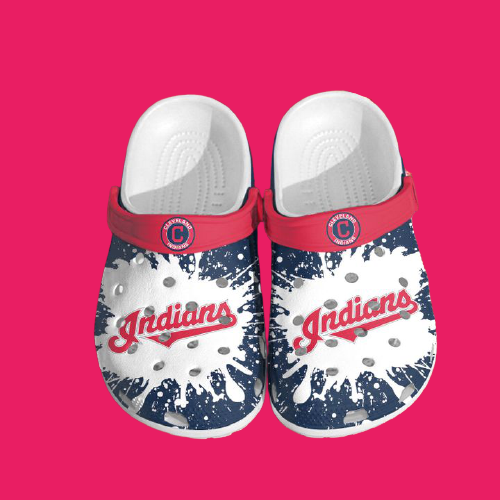Mlb Cleveland Indians Crocs Clog Shoes