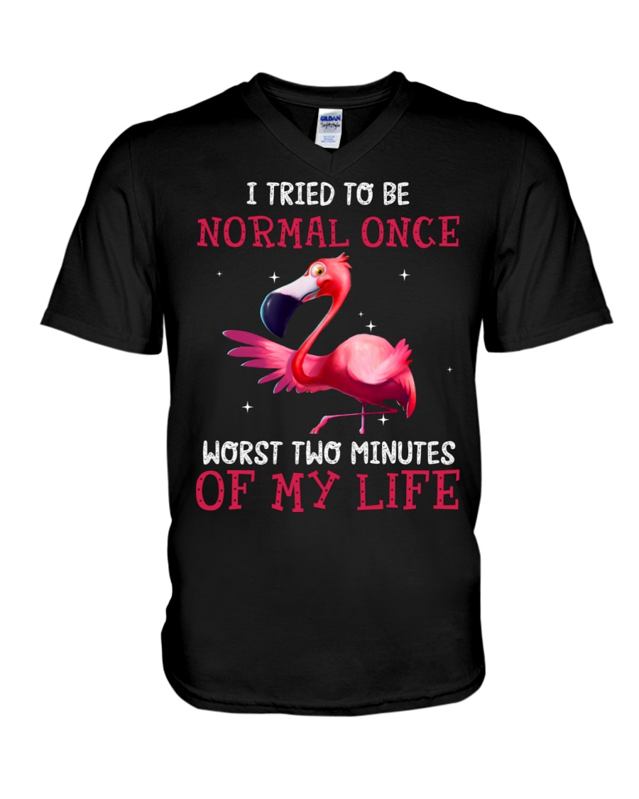 Flamingo I Tried To Be Normal Once Worst Two Minutes Of My Life Shirt 3 Flamingo I Tried To Be Normal Once Worst Two Minutes Of My Life Shirt5