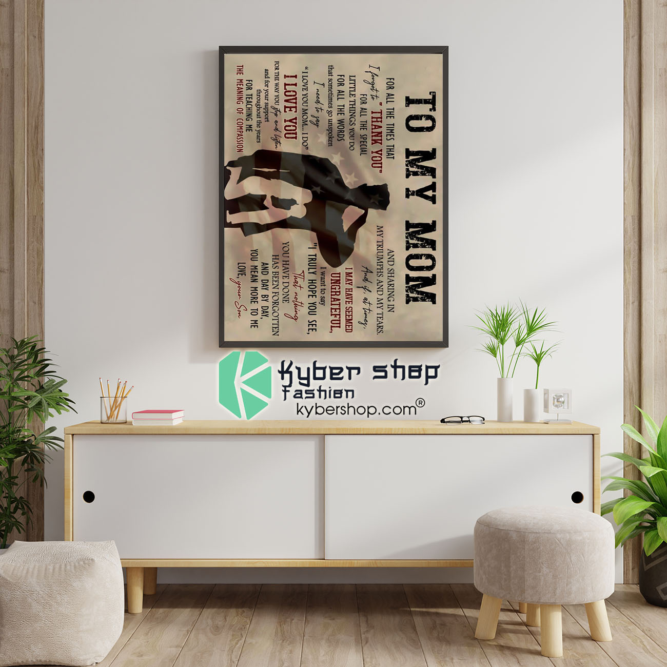 Veteran To my mom for all the times that i forget to thank you poster 4 Veteran To my mom for all the times that i forget to thank you poster 1