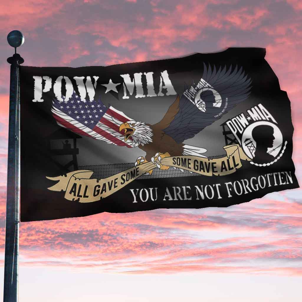 Pow mid all gave some some gave all you are not forgotten flag