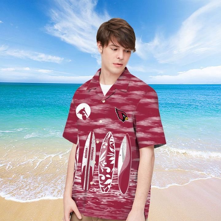 Arizona Cardinals HAWAIIAN And Beach SHORT1