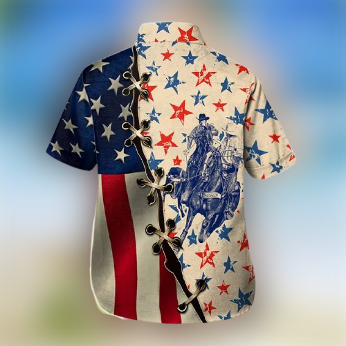 America Team Roping Hawaiian Shirt And Shorts 4 America Team Roping Hawaiian Shirt1 removebg preview