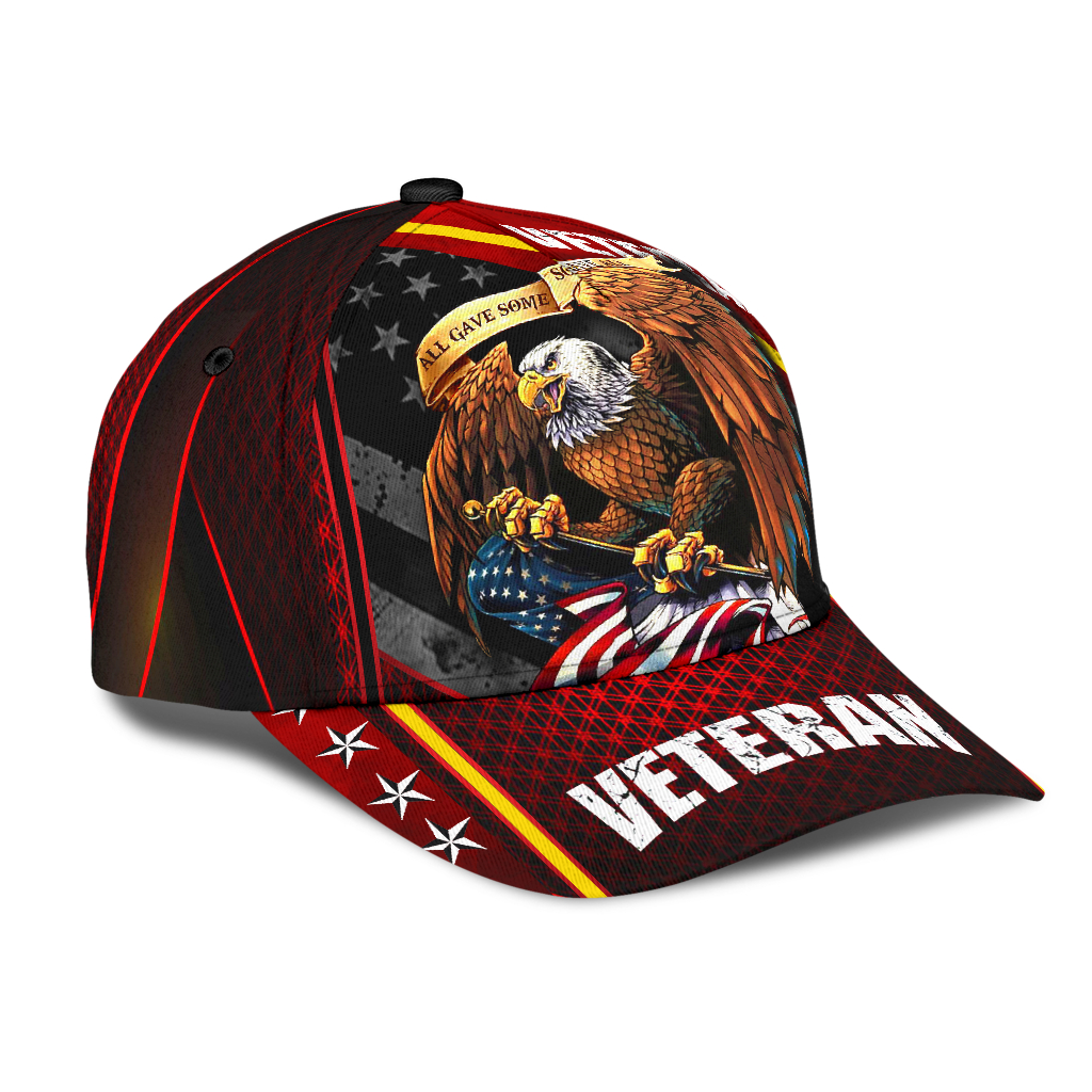 Hat American flag veteran eagle cap 2 Hat American flag veteran eagle cap1