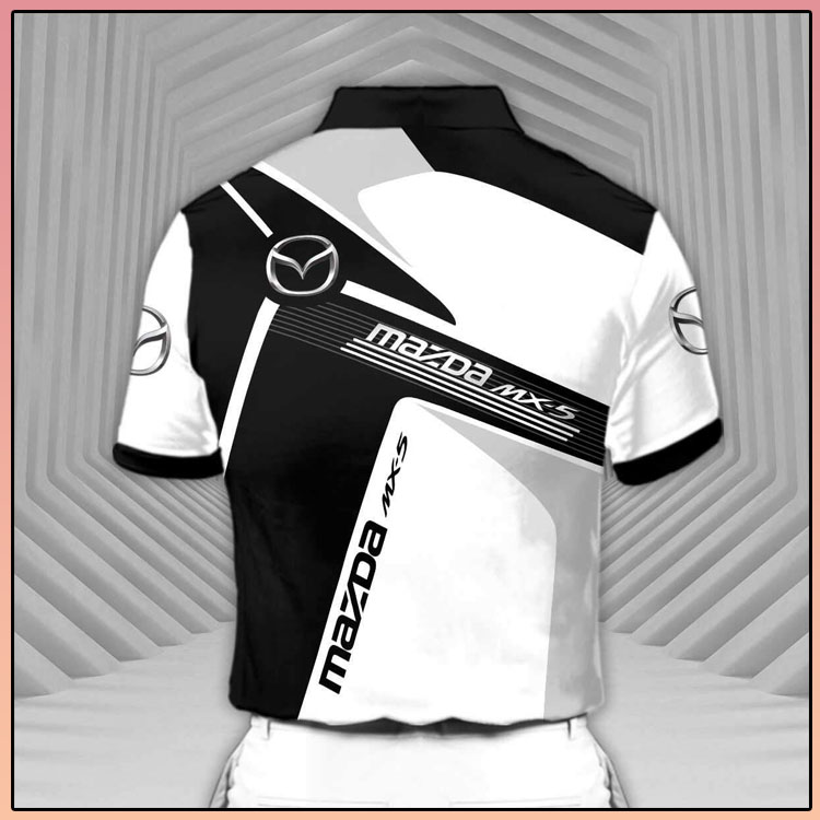 Mazda CX5 Short Sleeve Polo Shirt 3 Mazda CX5 Short Sleeve Polo Shirt1