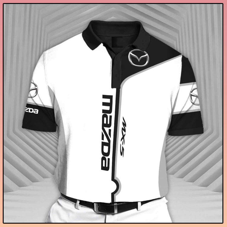 Mazda CX5 Short Sleeve Polo Shirt 5 Mazda CX5 Short Sleeve Polo Shirt4