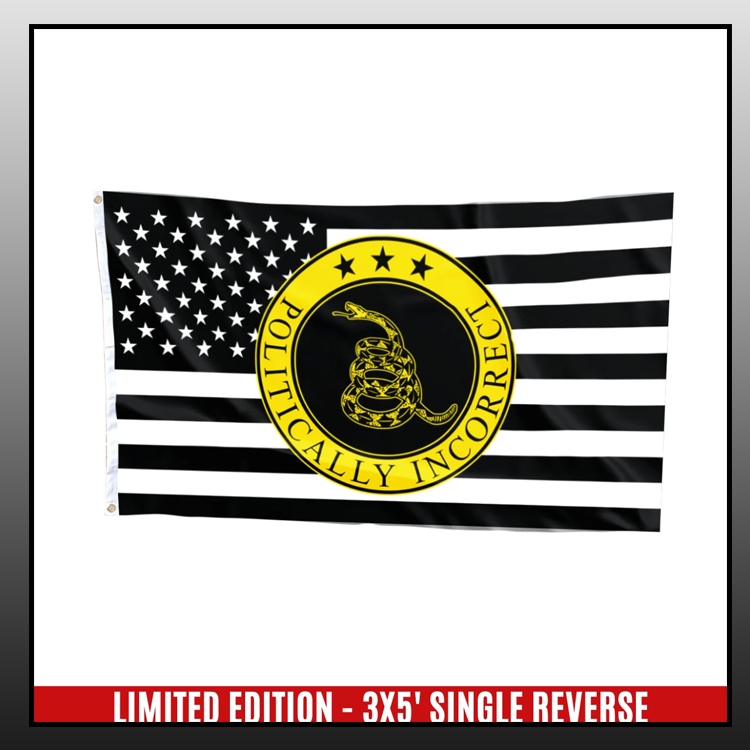 Gadsden politically incorrect USA flag - LIMITED EDITION 8 13 Gadsden politically incorrect USA flag 5