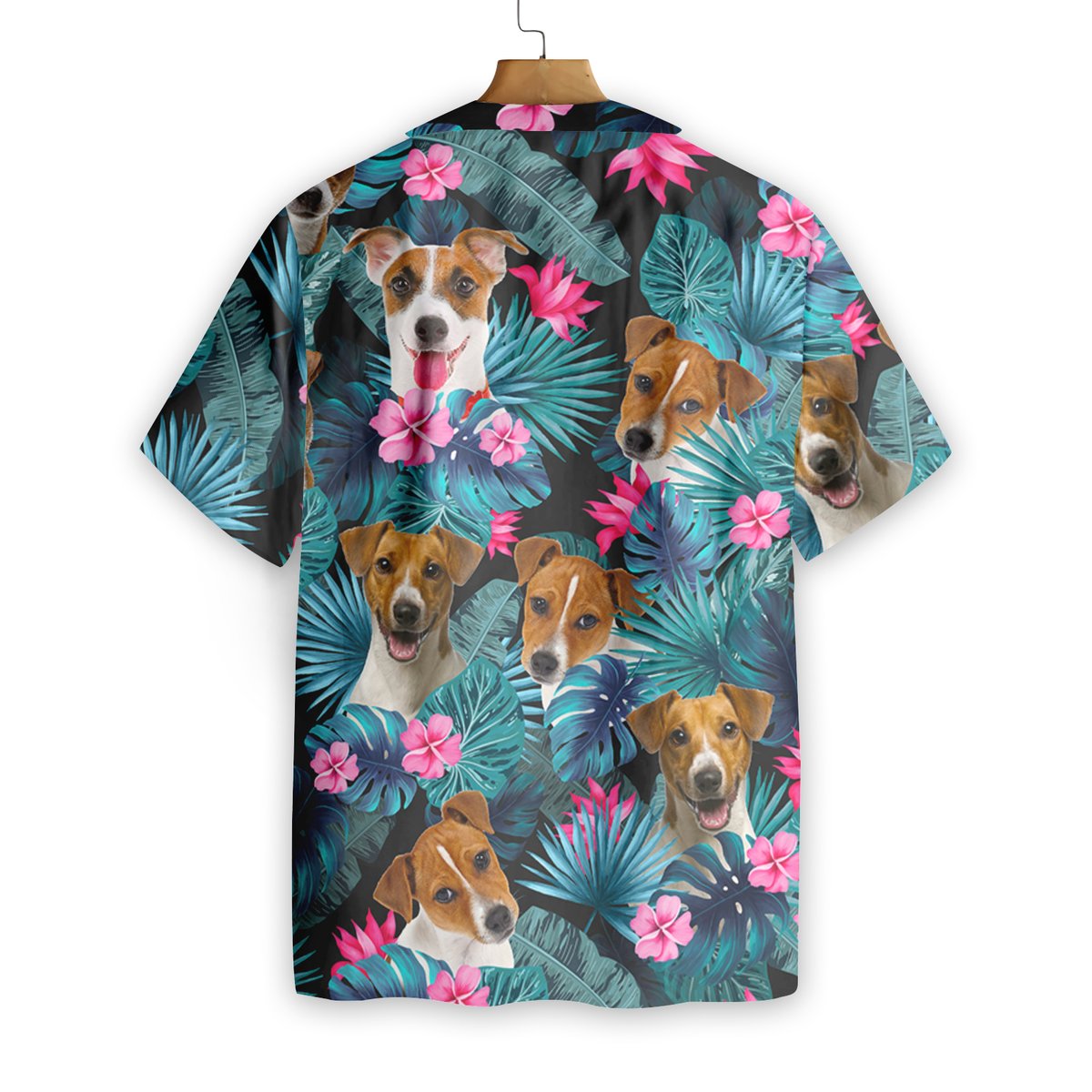 Tropical Jack Russell Terrier Hawaiian Shirt 2 Tropical Jack Russell Terrier Hawaiian Shirt4