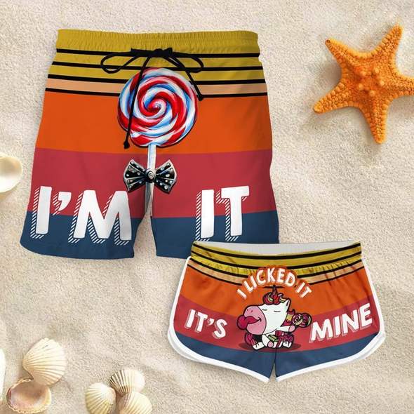 Im It Its mine I licked it short pants