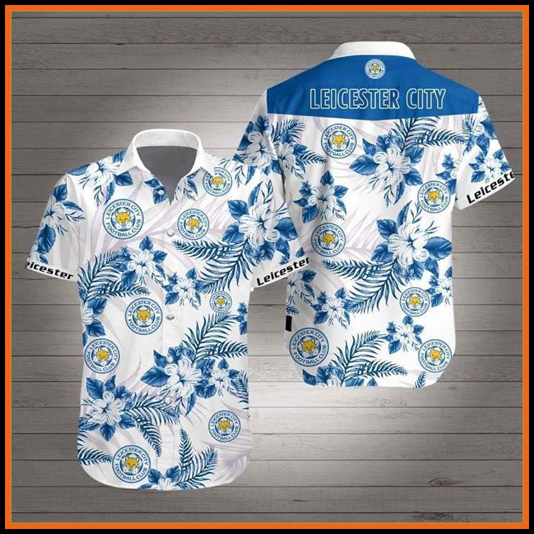 Leicester city hawaiian shirt