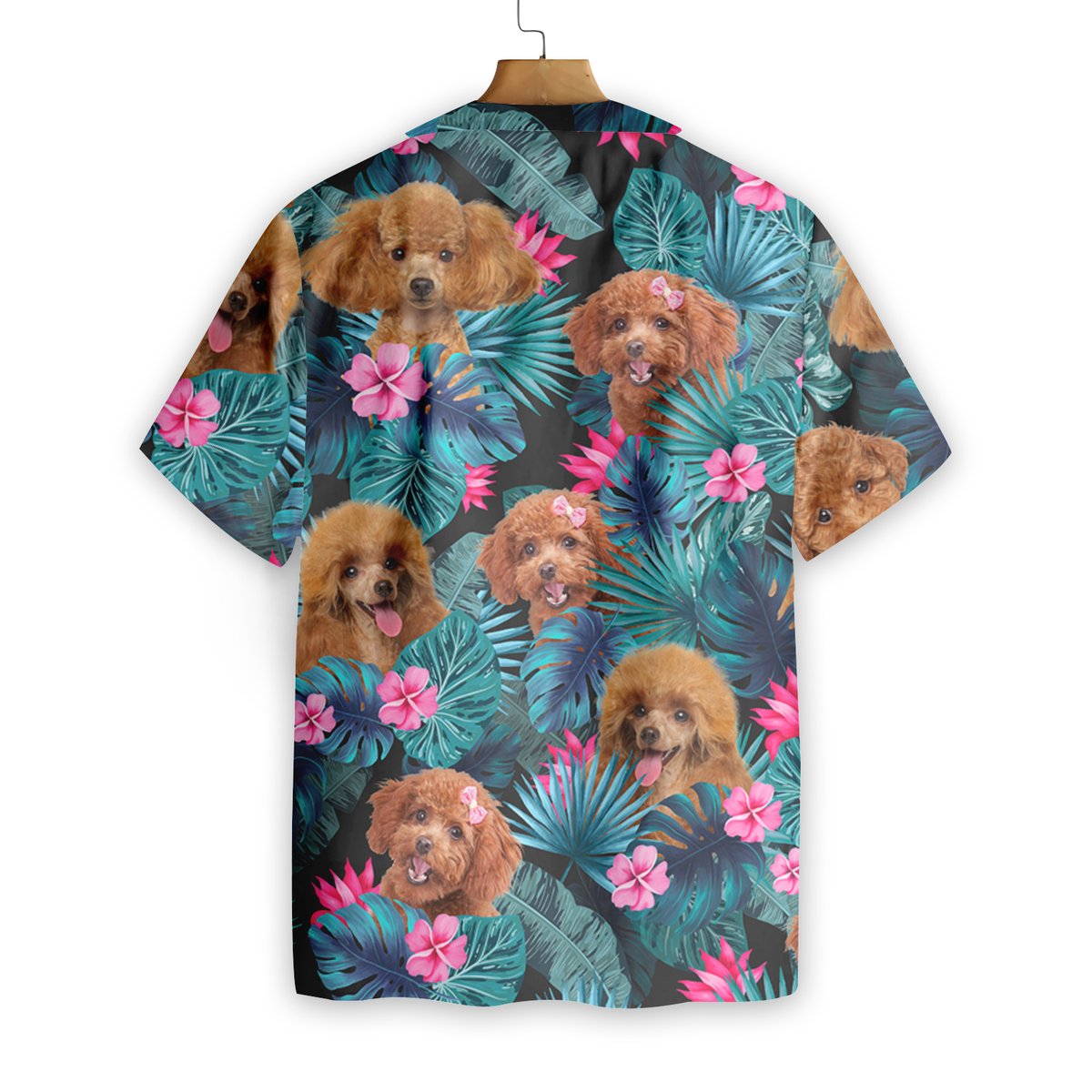 Tropical Poodle Hawaiian Shirt 2 Tropical Poodle Hawaiian Shirt4
