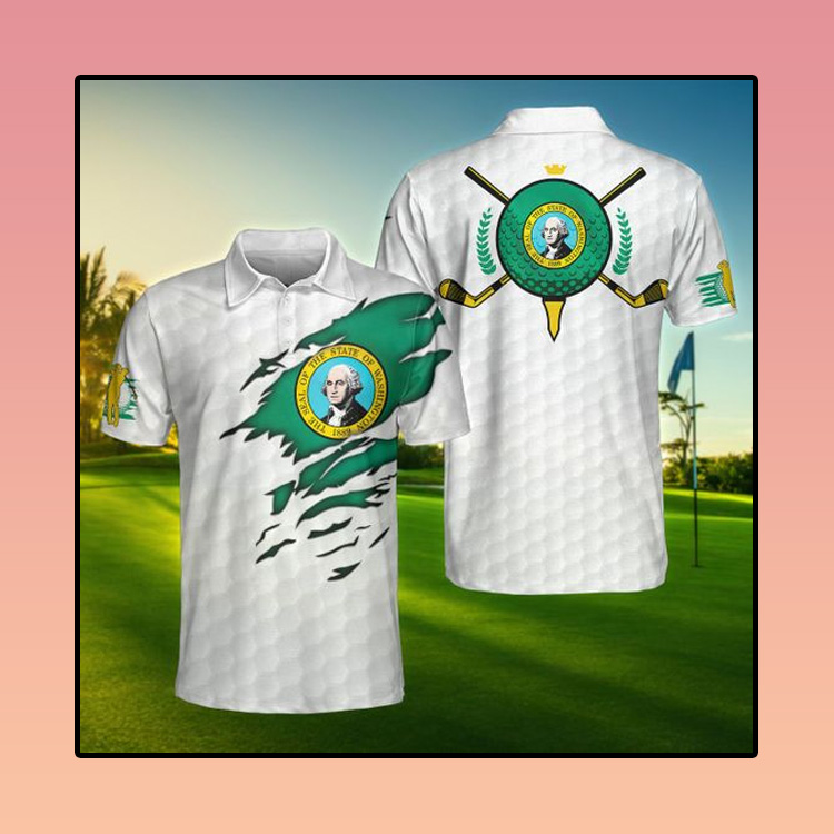 Washington Flag Golfer Unisex Polo Shirt 4 Washington-Flag-Golfer-Unisex-Polo-Shirt3