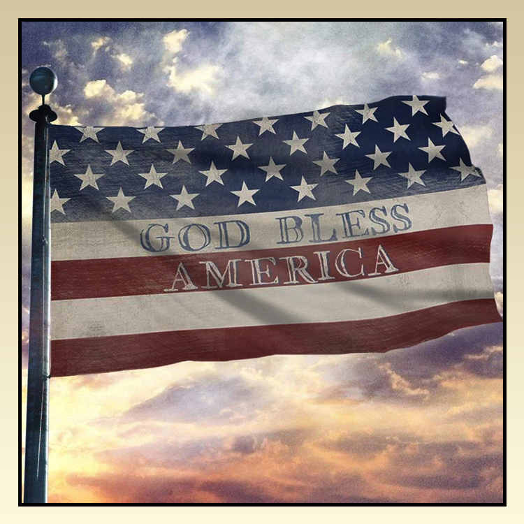 6 God bless American flag 1