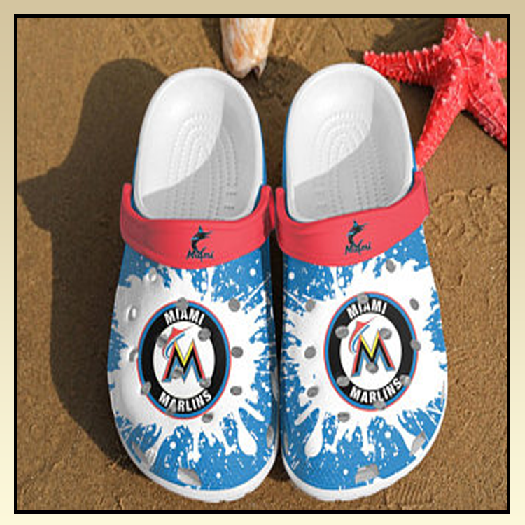 Miami Marlins Croc shoes Crocband Clog - LIMITED EDITION 5 1 Miami Marlins Croc shoes Crocband Clog 3