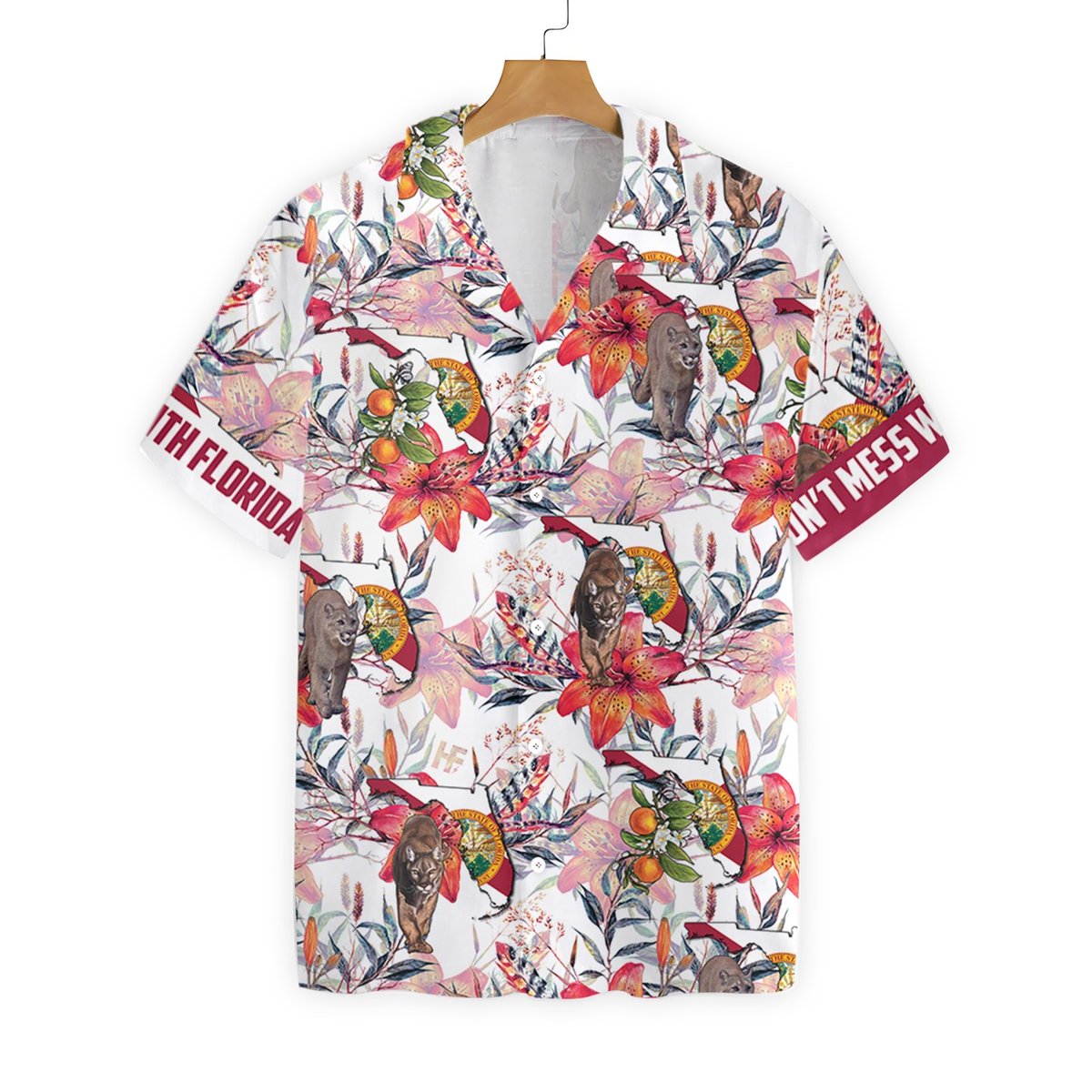 Florida Panther Hawaiian Shirt