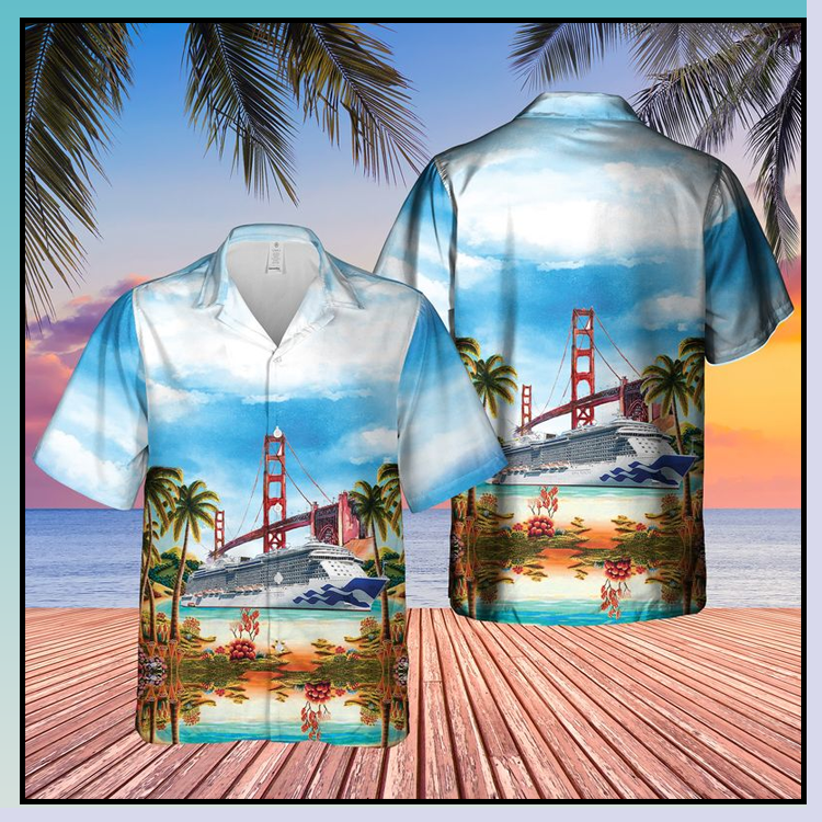 Cruise Ship Golden Gate Bridge Hawaiian Shirt - LIMITED EDITION 8 3 Cruise Ship Golden Gate Bridge Hawaiian Shirt