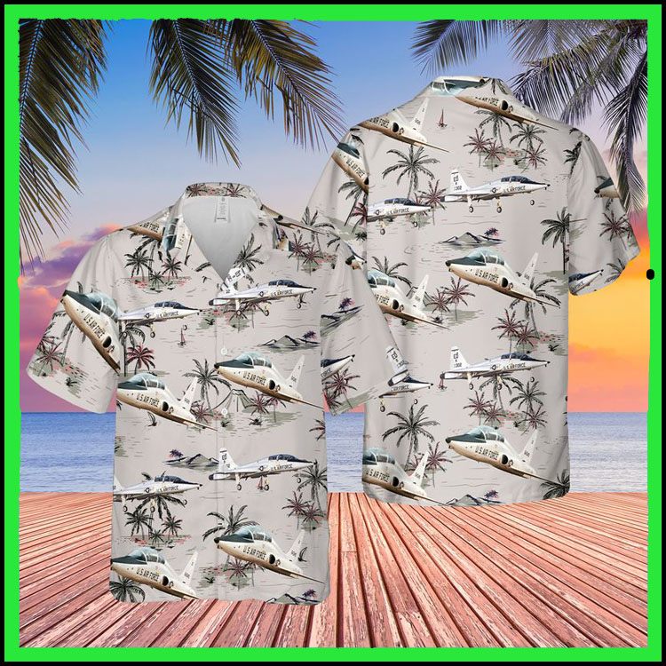 US Air Force northrop T 38 talon hawaiian shirt6