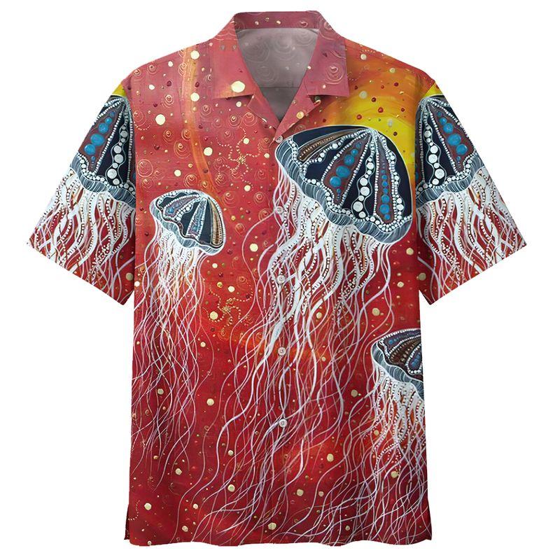 Hippie Jelly fisk Hawaiian Shirt And Short