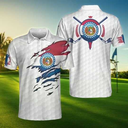 Missouri-Flag-Golfer-Unisex-Polo-Shirt
