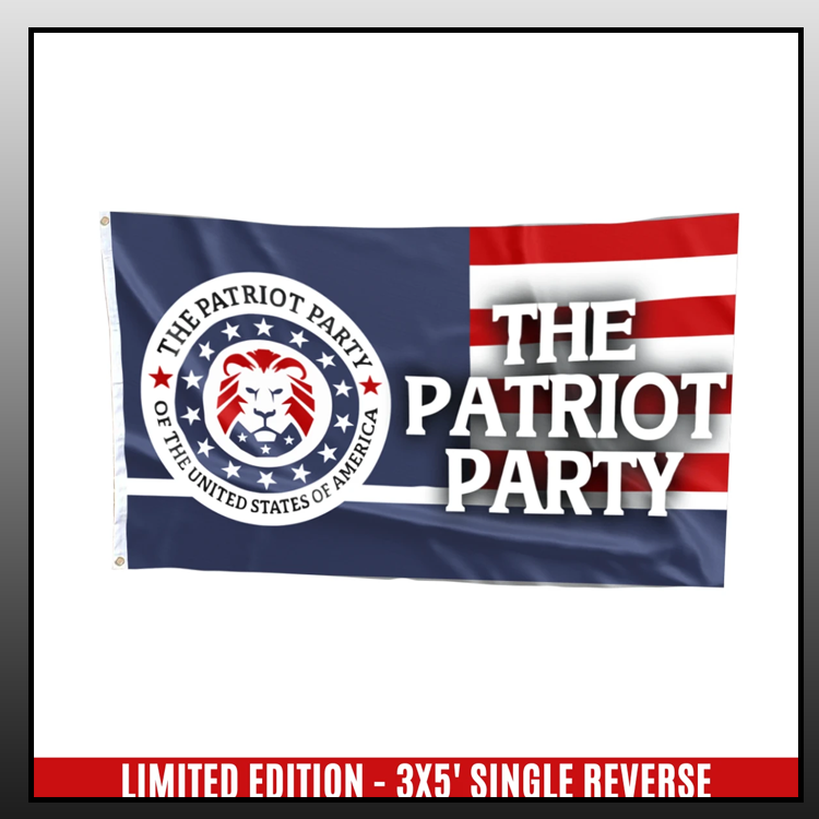 12 The patriot party USA flag 1