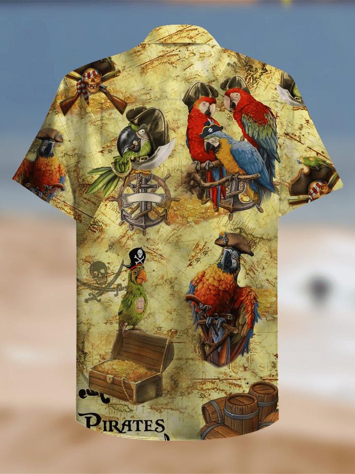 Pirate Parrot hawaiian shirt - LIMITED EDITION 3 2