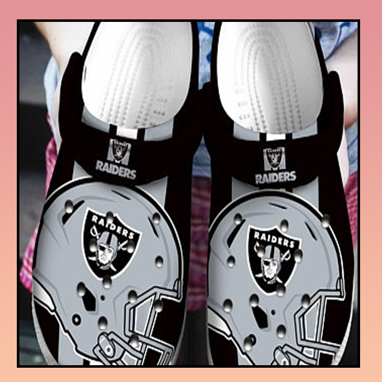 Oakland Raiders Crocs Crocband Clog - LIMITED EDITION 4 19 Oakland Raiders Crocs Crocband Clog 2