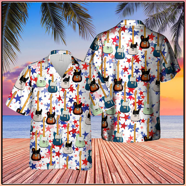 Fender Telecaster Hawaiian Shirt 4 Fender Telecaster Hawaiian Shirt2