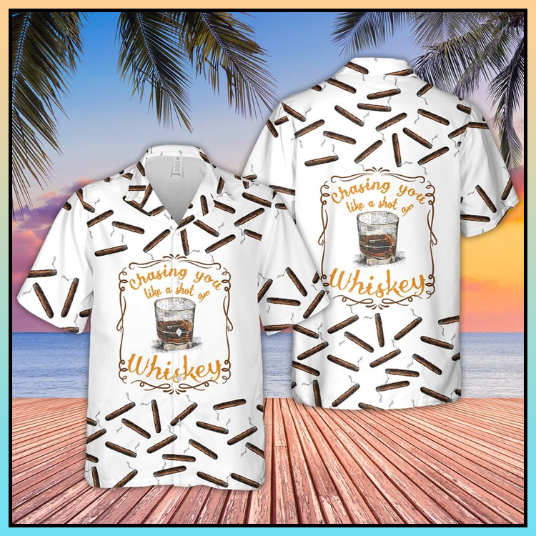 Chasing you like a shot of whiskey Hawaiian Shirt - LIMITED EDITION 3 14 Bourbon Whiskey Hawaiian Shirt 3