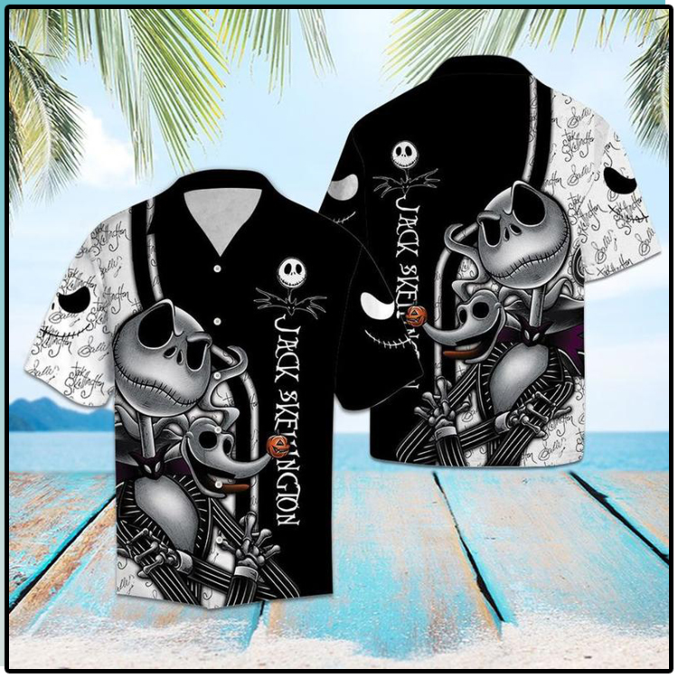 Jack Skellington Aloha Hawaiian Shirt 4 Jack Skellington Aloha Hawaiian Shirt1