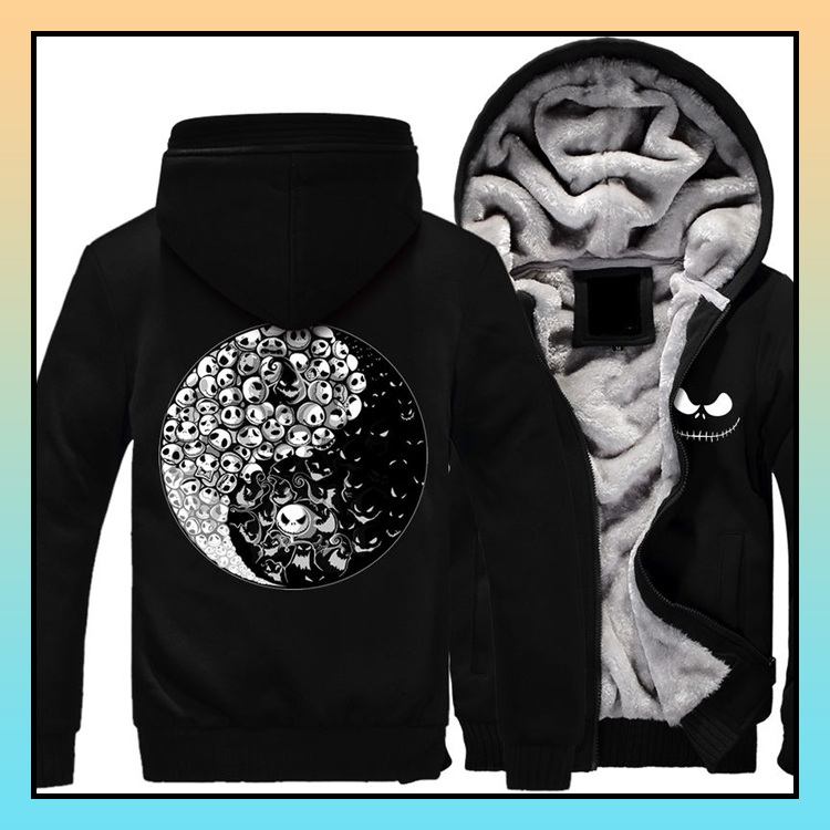 Jack Skellington Tai Chi 3d fleece hoodie - LIMITED EDITION 5 3 Jack Skellington Tai Chi 3d fleece hoodie 3