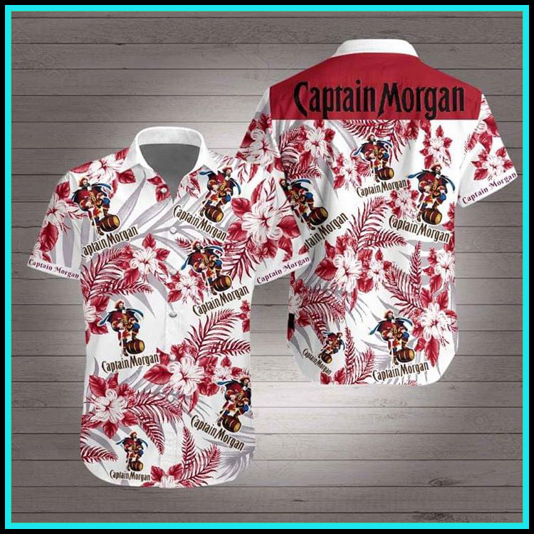 Captain Morgan hawaiian shirt