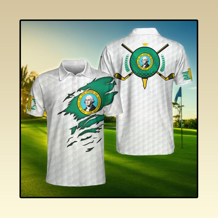Washington Flag Golfer Unisex Polo Shirt 5 Washington-Flag-Golfer-Unisex-Polo-Shirt2