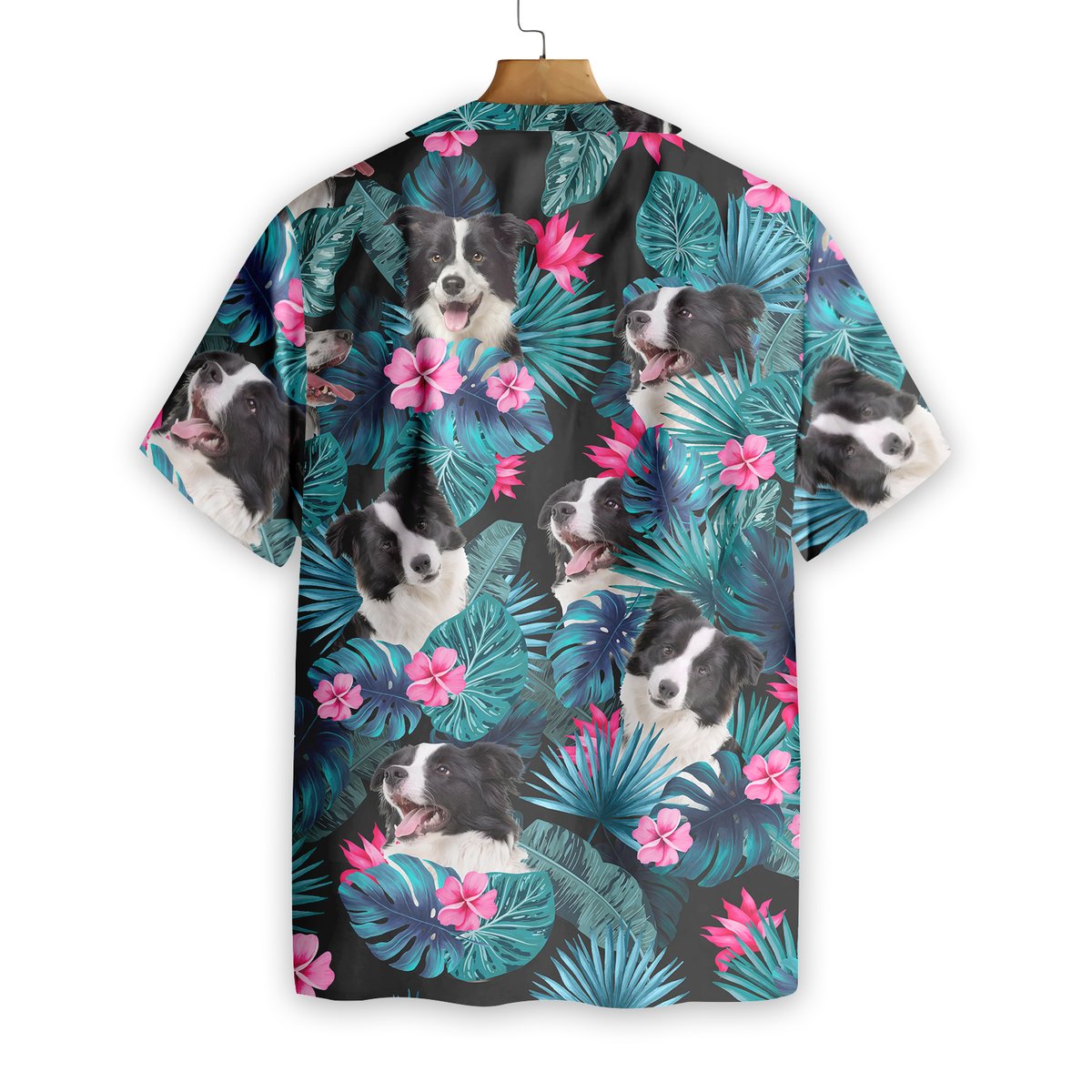 Tropical Border Collie Hawaiian Shirt 2 Tropical Border Collie Hawaiian Shirt4