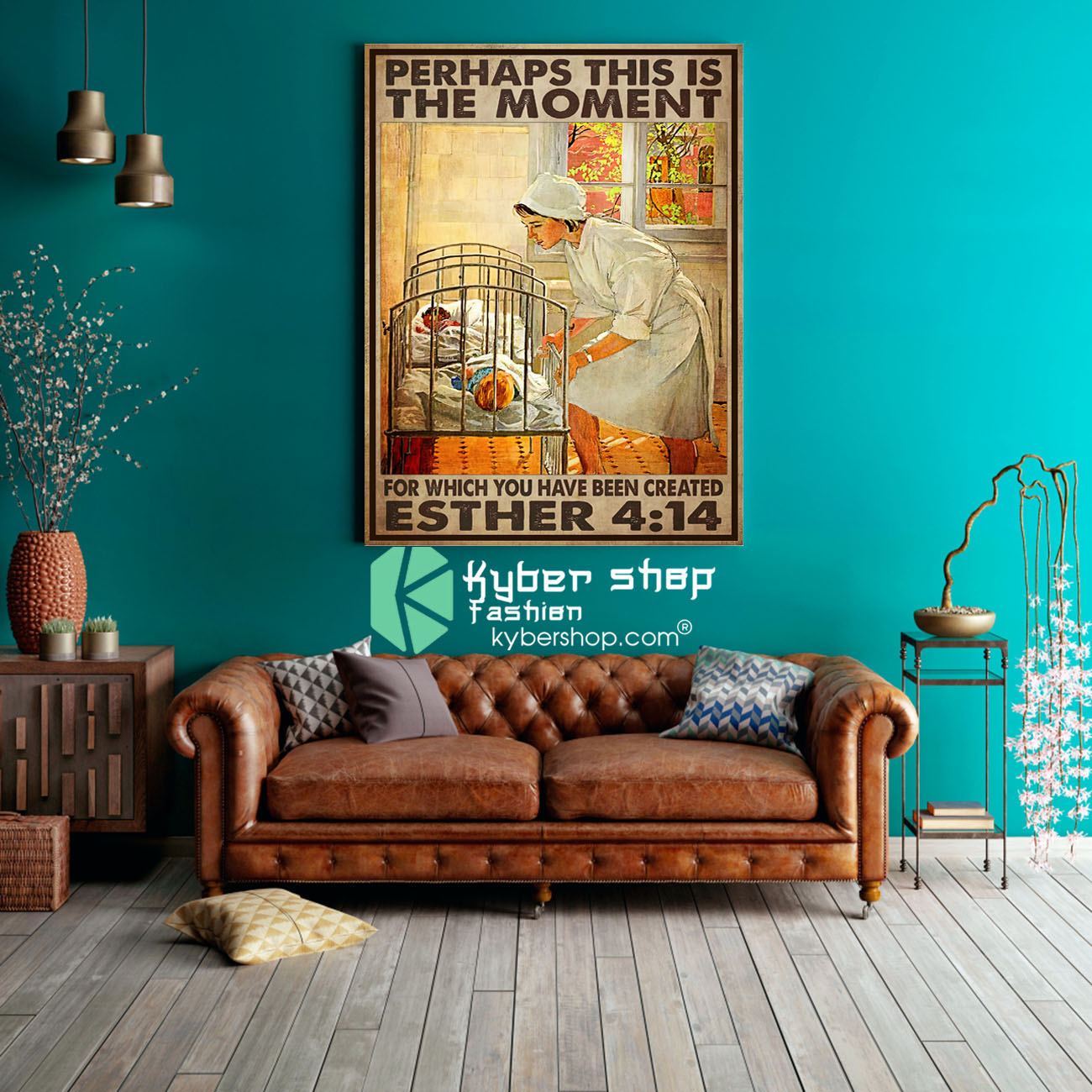 Perhaps this is the moment for which you have been created esther 414 poster 3