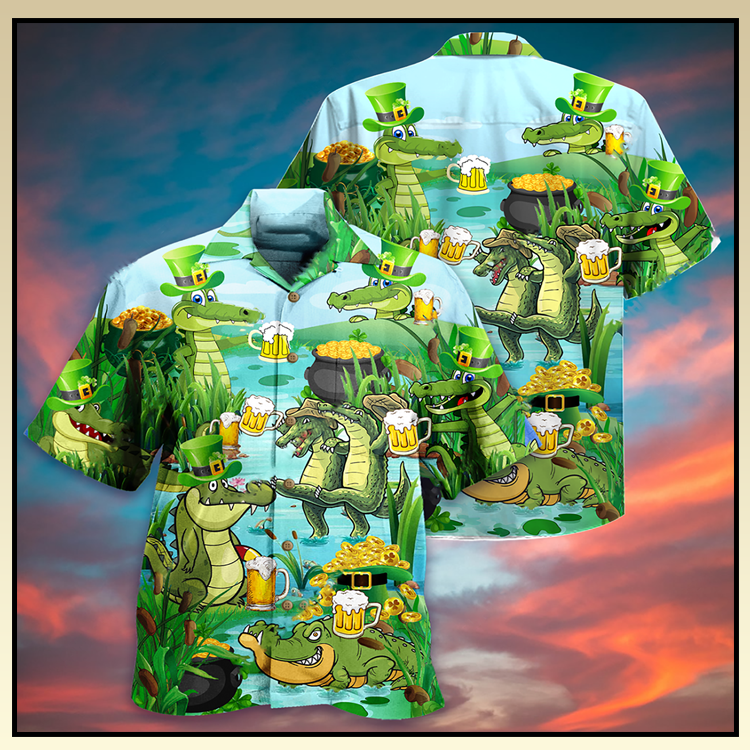 Crocodile drink beer hawaiian shirt - LIMITED EDITION 3 16.2 1