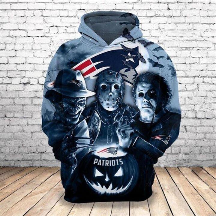 29 Horror Movies New England Patriot all over print 3d hoodie 1