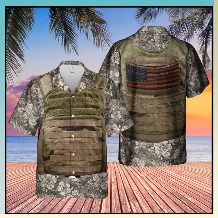 US Army Tactical Vest Hawaiian Shirt - LIMITED EDITION 18 19 US Army Tactical Vest Hawaiian Shirt 2
