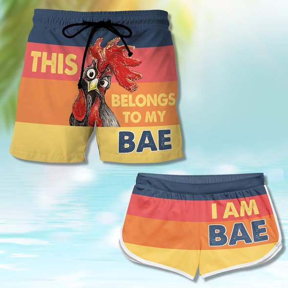 This belongs to my bae I am bae couple short pants