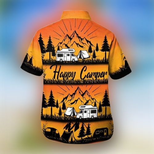 Happy Camper Hawaiian Shirt And Short 2 Happy Camper Hawaiian Shirt 1 removebg preview