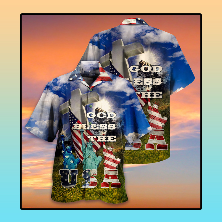 America God bless the USA Hawaiian shirt 2 America God bless the USA Hawaiian shirt1