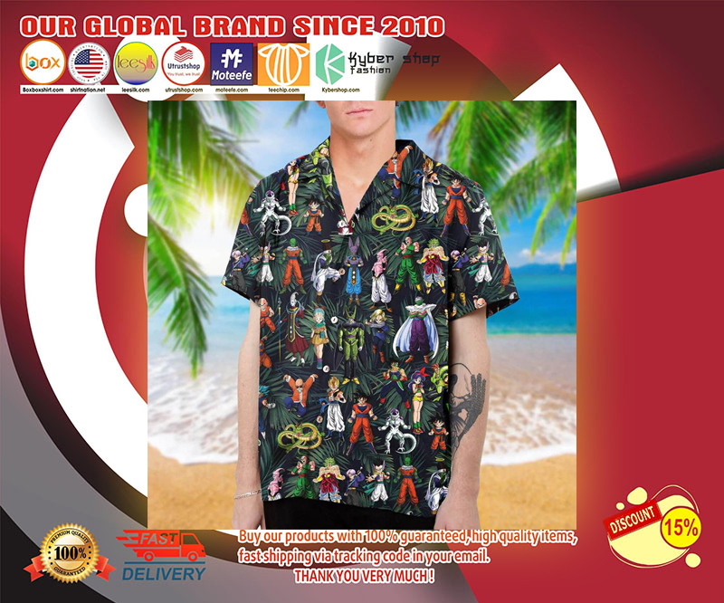 Dragon Ball hawaiian shirt 3 Dragon Ball hawaiian shirt 3