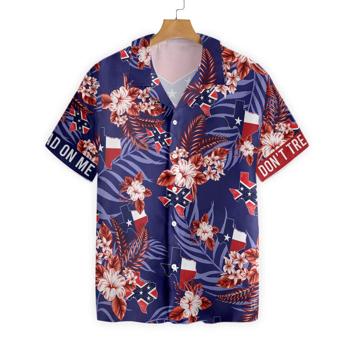 Don't Tread On Me Texas Hawaiian Shirt - LIMITED EDITION 3 21.1